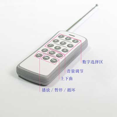 无线语音提醒器老人呼叫器多路控制语音计划